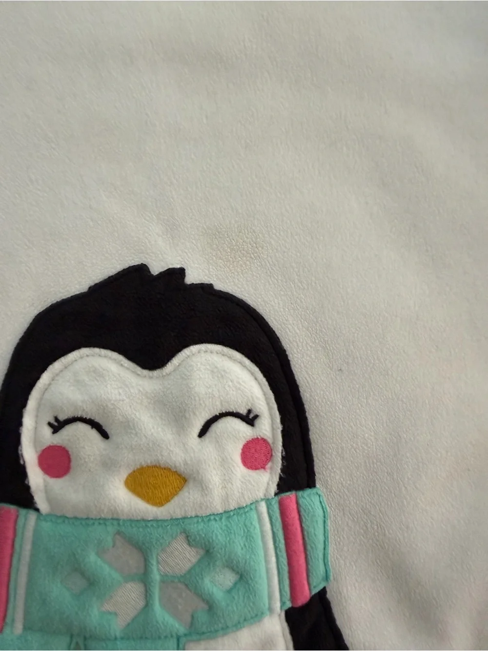Carter's 4T Girls Winter Penguin Fleece Pajama Set